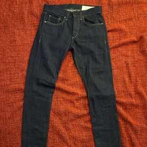 Rag and Bone Extra Slim Fit Indigo Selvedge Jean